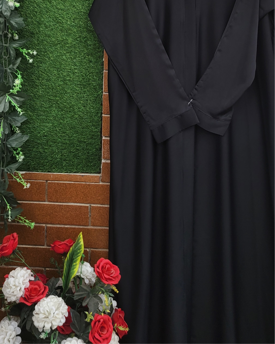 GenZ Luxe Black Abaya