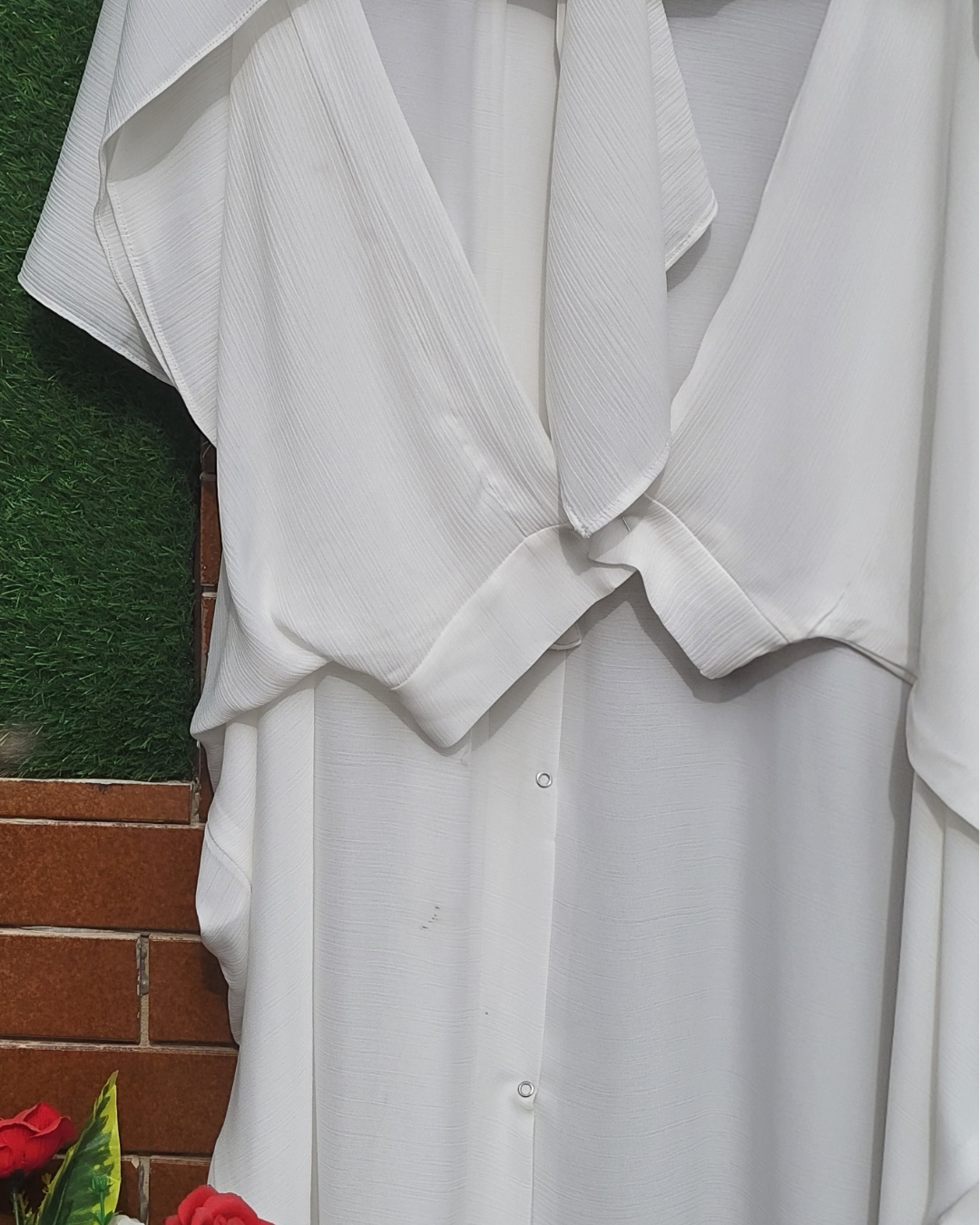 Sacred White Umrah Abaya